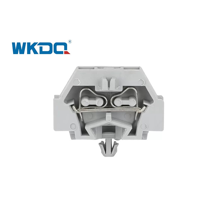 260-301B Lente Type Klemmenblok Connector Snap In Montage Schroefloos 2 Geleider Tijdbesparend Hoge Kwaliteit Grijze Kleur