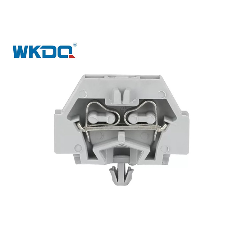 260-301B Lente Type Klemmenblok Connector Snap In Montage Schroefloos 2 Geleider Tijdbesparend Hoge Kwaliteit Grijze Kleur