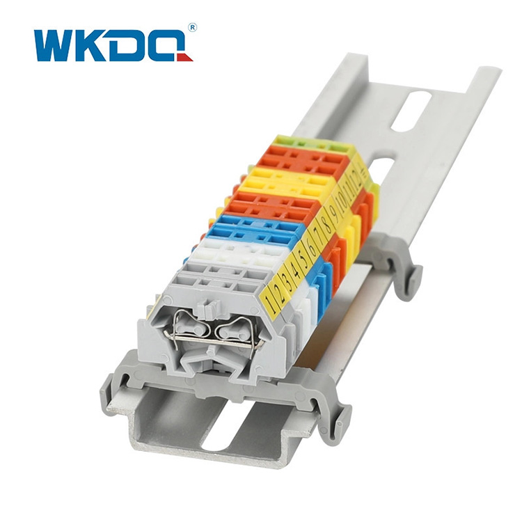 261-301B Strip Lente Klem Klemmenblok Connectoren Mini Rail Met Montage Drager Standaard Hoge Kwaliteit