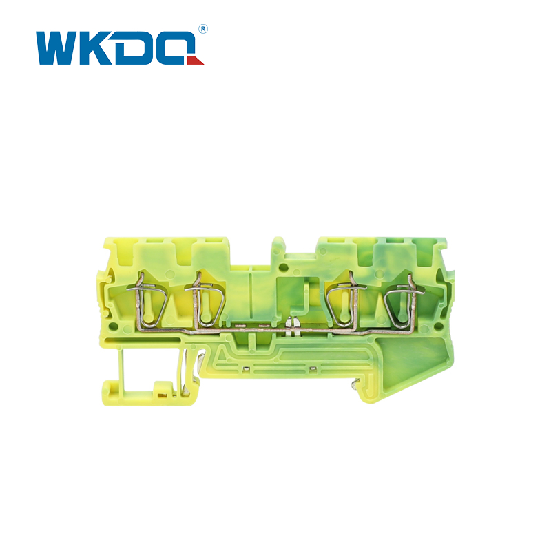 4 punten Spring Type Earth Terminal Block