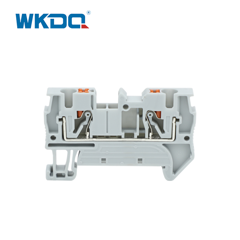 4mm2 kabel Din Rial push-in aansluitblok anti-inflammerend 24 AWG