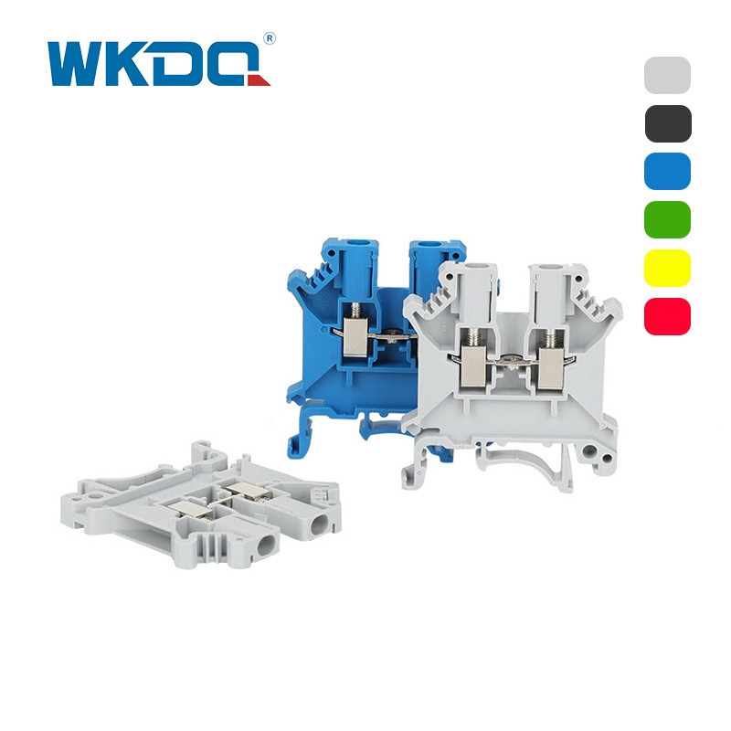 Din Rail JUK 3N Schroef Elektrisch aansluitblok 10AWG Trillingsbestendig