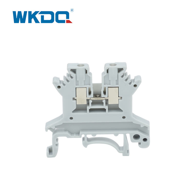 Op DIN-rail gemonteerde terminal