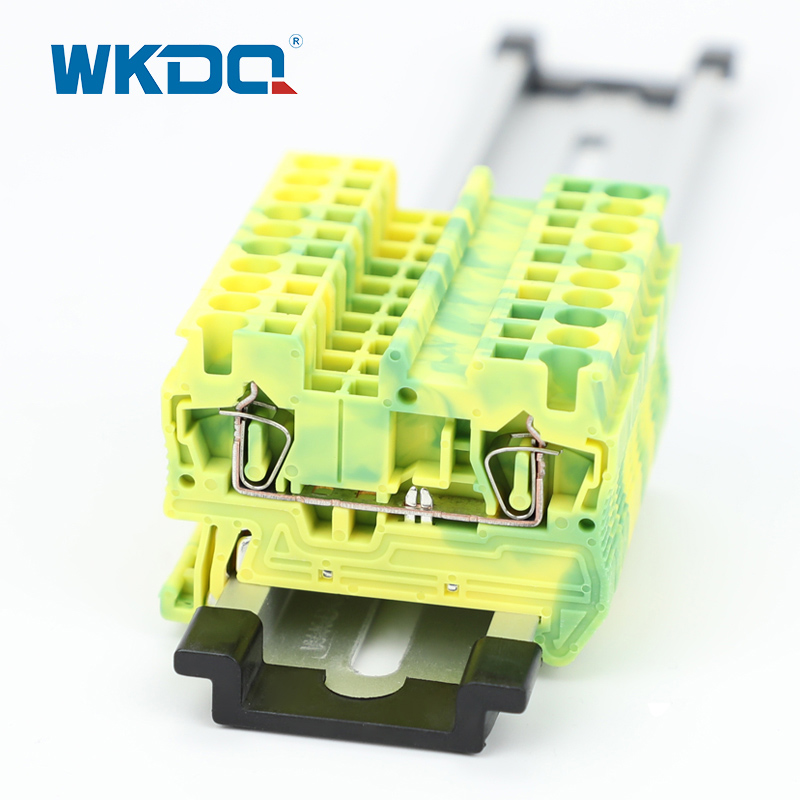 DIN-rail veerklemmenblokken