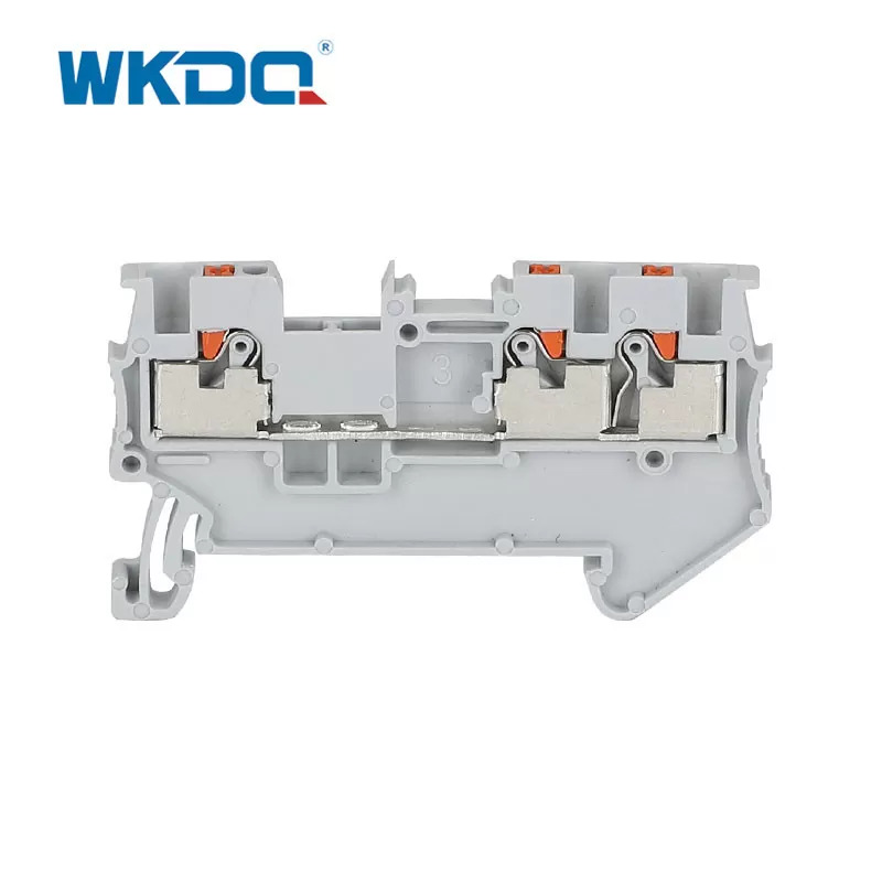 Doorvoerdraad Elektrisch klemmenblok 1,5 mm 1 ingang 2 uitgang Push-in-klemmen