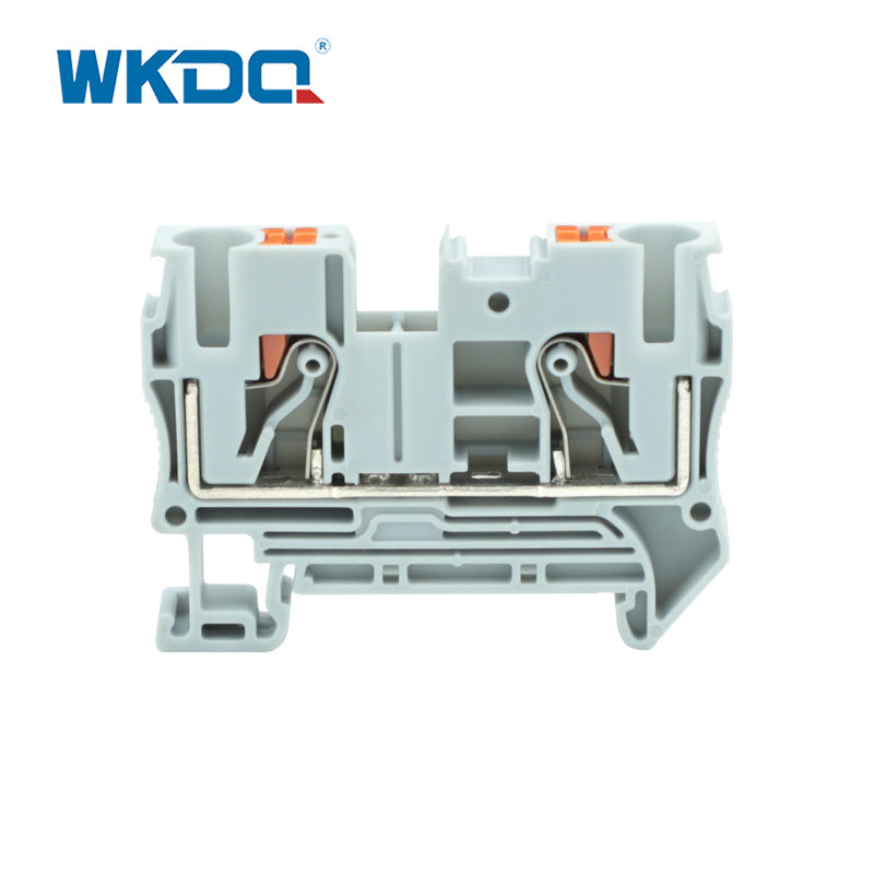 JPT 6 Niet-ontvlambare insteekklemmenblokconnector Hoge prestaties, eenvoudige bediening Grijs nylon PA66
