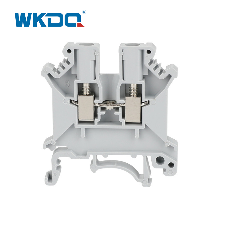 JUK3N Din Rail 35 mm elektrisch aansluitblok met 2,5 mm2 connector