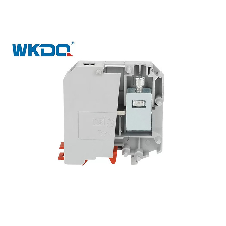JUKH 50 High Current Barrier Din Rail-aansluitblokken Schroeftype aansluitblok 240 mm dwarsdoorsnede