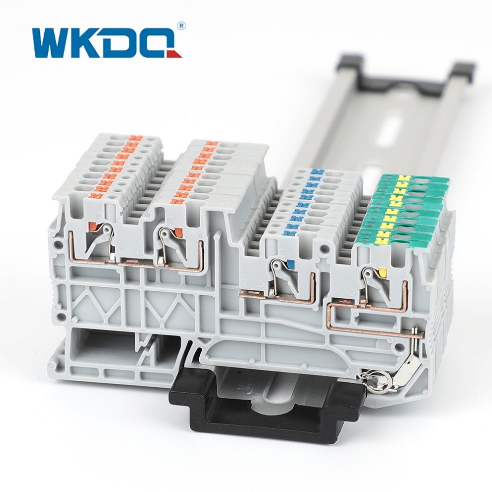PTIO1.5/S/3 PE push-in-aansluiting Aardaansluitblok Sensoractuator