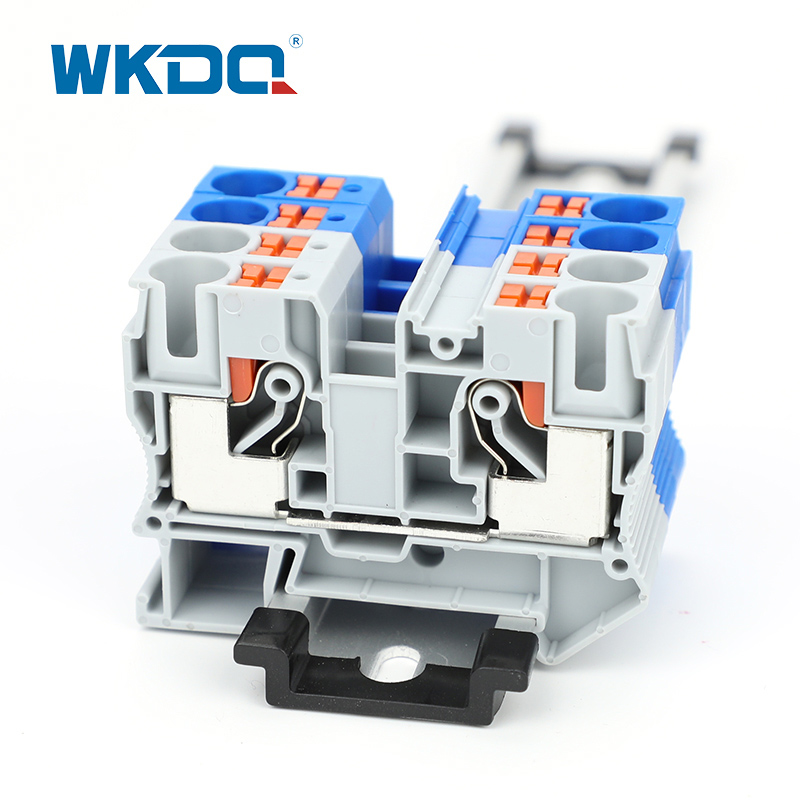 Pushi In-klemmenblok DIN-rail