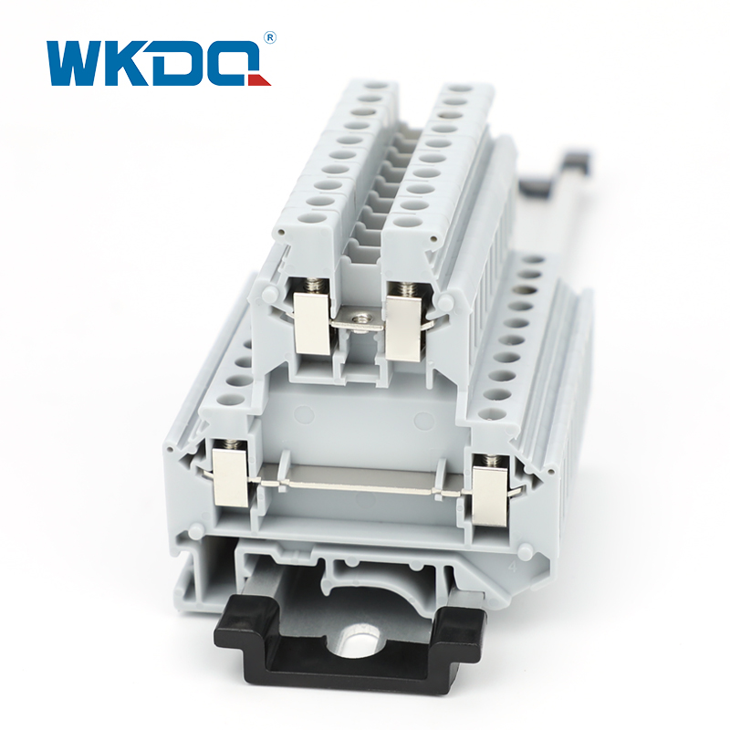 Schroef Din Rail-aansluitblok