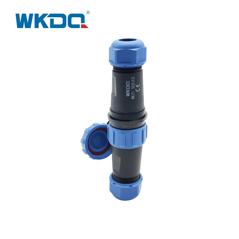 Waterdichte connector met schroefdraad